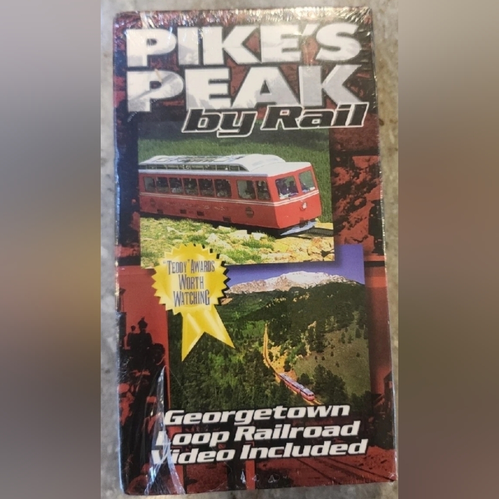 Pike's Peak by Rail VHS Tape 1998 SEALED NEW